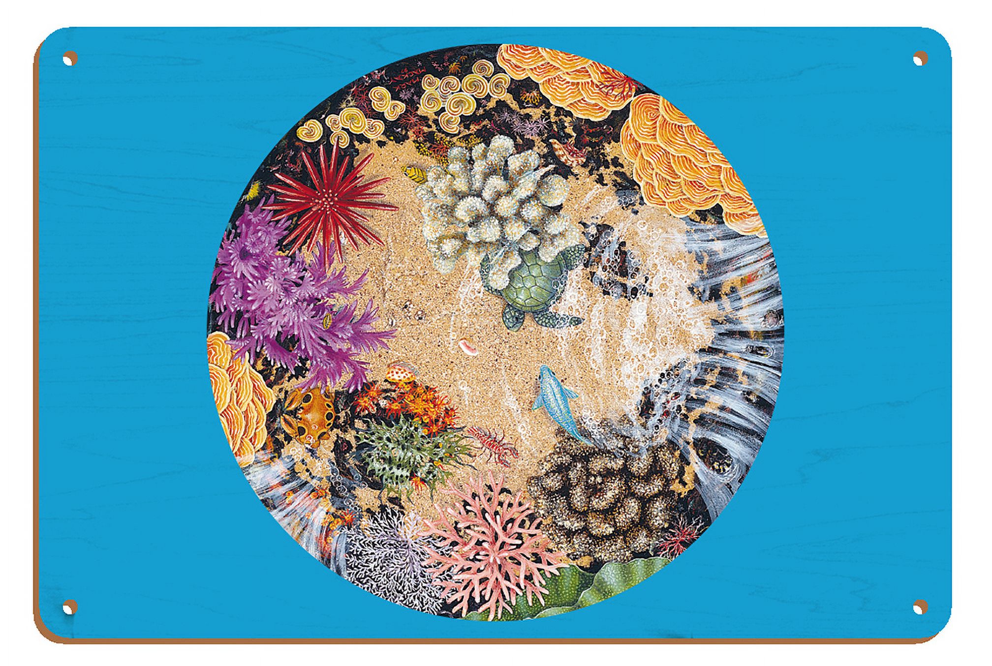 Tidepool II - Circular View of a Hawaiian Tide Pool - From an Original ...