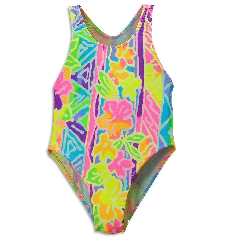 Tidepools Swimwear - Little Girls 1 Piece Swimsuit 21971-2/3 (multi ...