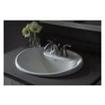 thumbnail image 1 of Tides Self Rimming Bathroom Sink - Faucet Mount: 8" Centers, Finish: White, 1 of 2