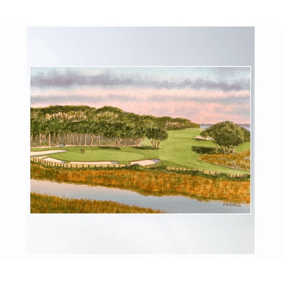 Tidewater Golf Course Myrtle Beach Sc Poster Wall Art Modern Wall Decor For Living Room Bedroom
