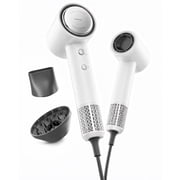 Tideway H11 High Speed Hair Dryer, 110,000 RPM Brushless Ionic Blow Dryer with 1500W Plasma Smart Temp Control, Lightweight White