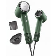 Tideway H11 High Speed Hair Dryer, 110,000 RPM Brushless Ionic Blow Dryer with 1500W Plasma Smart Temp Control, Lightweight Green