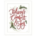thumbnail image 1 of Tidings of Comfort & Joy by House Fenway Print Wall Art Wood Multi-Color, 1 of 4