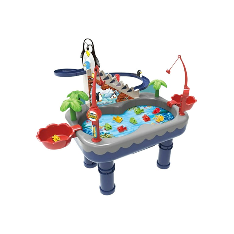 Tido Toys Fishing Game for Kids - Party Toy with Fishing Poles, Swimming  Fish, Penguins and More. for Toddler Age 3 4 5 6 Year Old and up 