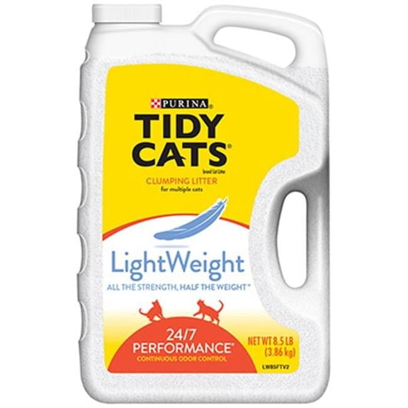 Tidy Cats 15366 24 by 7 Lightweight Performance Cat Litter, 8.5 lbs. Jug