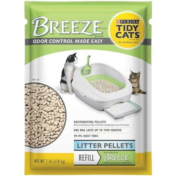 Tidy Cats Breeze Cat Litter Pellets - 3.5 lbs (7 LBS.)