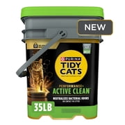 Purina Tidy Cats Performance Plus Active Clean Cat Litter, Refreshing Scent, 20 lb Jug