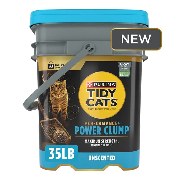 Purina Tidy Cats Performance Plus Power Clump Unscented Multi Cat Clumping Cat Litter