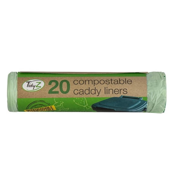 Tidy Z Biodegradable Garbage Bags (Pack of 20)