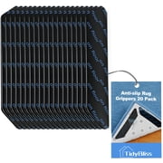 TidyBliss Rug Gripper 20 Pack, Anti-Slip Carpet Corner Stickers