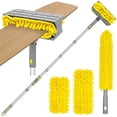 thumbnail image 1 of TidyBliss 77" Ceiling Fan Cleaner Duster with Extension Pole (Yellow), 1 of 10