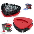 thumbnail image 1 of TidyBliss Scrub Brush Attachments 2 PCS for EasyWring 1 Tank Spin Mop System, 1 of 8