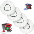 thumbnail image 1 of TidyBliss Spin Mop Replace Head 4 Pack for EasyWring 1 Tank System, 1 of 8