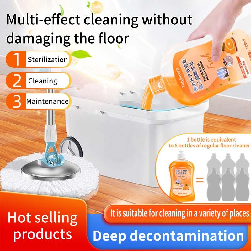 TidyHaven Floor Cleaner Removes Hard Water Stains Residue and Leaves a