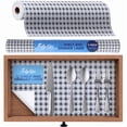 thumbnail image 1 of TidyUps Shelf Liner, Midnight Grid, 19.5 x 6 in, Non-Slip Drawer and Cabinet Liner, 2 Pack, 1 of 8