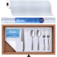 thumbnail image 1 of TidyUps Shelf Liner, Blue Current, 23.75 x 6 in, Non-Slip Drawer and Cabinet Liner, 2 Pack, 1 of 8