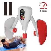 Sentryse Thigh Master 0-77 lbs Adjustable Resistance, Kegel Exerciser Pelvic Floor Muscle with Fixed Leg Straps, Inner Thigh Exerciser for Women Men, Gray