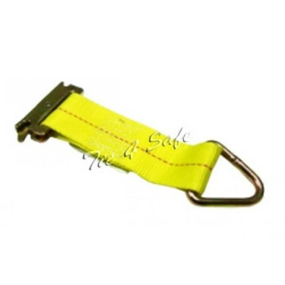 Tie 4 Safe CT23-6W28Y-50 2 in. x 6 ft. Rope Tie Off - Yellow, 50 Piece