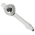 thumbnail image 1 of Tie Bar Clip Clasp Necktie Pinch for Business Office Black, 1 of 5