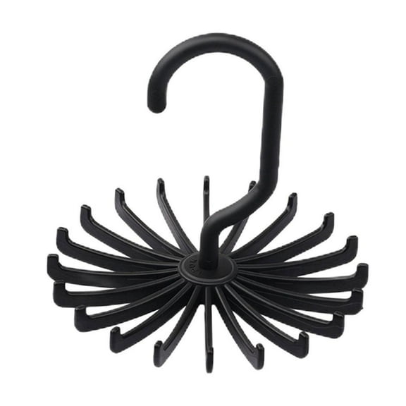 Tie Belt Hanger Rack Holder, 360 Rotating Belt Scarf Hanger Hook Organizer for Cupboard Closet Organizers and Storage, Belts, Scarves Home Decoration Accessories Organize-r
