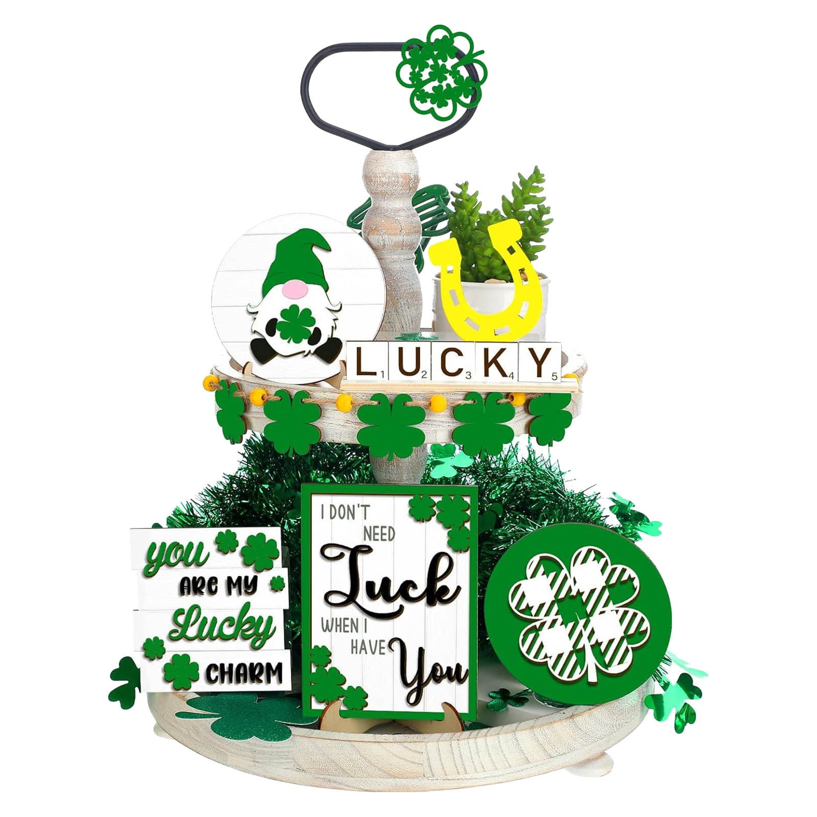 Tie Coffee Bar Tray Tray Centerpiece Winter Table Decorations