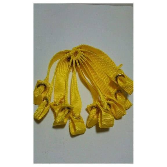 Tie Cord Hitches, Nylon Hitches, One Dozen for Poultry, Chickens, Gamefowl