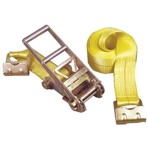 Tie-Down 27'X3 Inch Rachet15 000Lb Flat Hooks
