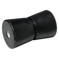 thumbnail image 1 of Tie Down Engineering 34-86483 5 in. Black Rubber Center Guided Keel Roller for 0.62 in. Shaft, 1 of 2
