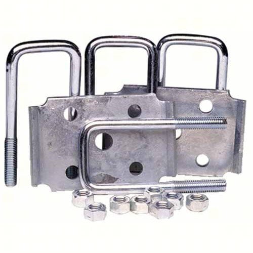 Tie Down Engineering 81185 2 in. Square Axles Tie Plate Kit