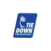 Tiedown 86208 Boat & Utility Trailer Zinc Plated Square U-Bolts 3/8" x 4"