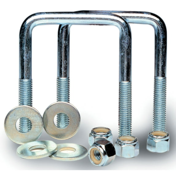 Tie Down Engineering 86229 U-Bolt Kit - 7/16 inch-14 x 2-1/16 inch x 4-5/16 inch