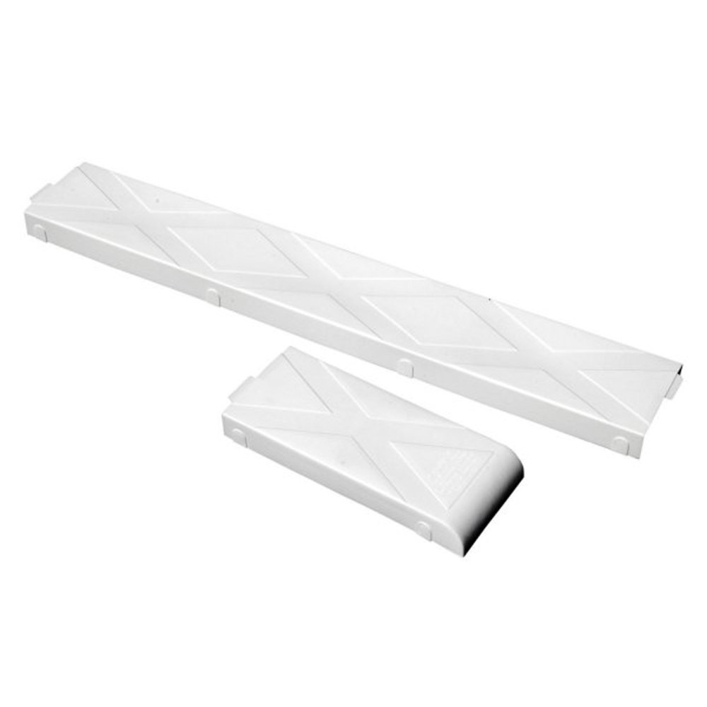 Tie Down Engineering 86296 White Modular Bunk GuideOns Fits 2"X6