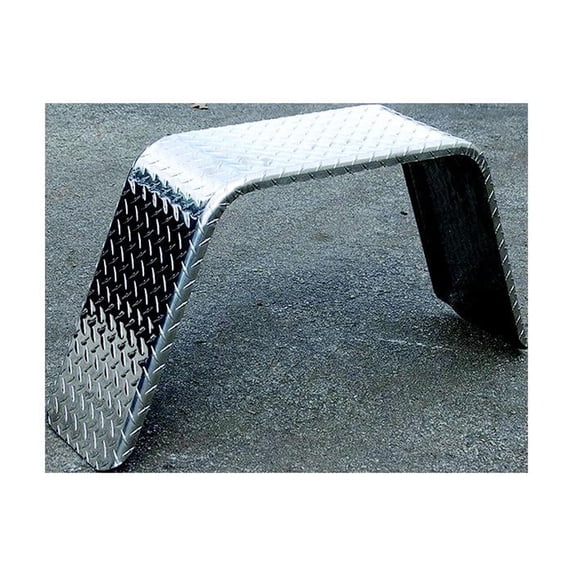 Tie Down Engineering 86583 Jeep Single Fender, Aluminum Tread