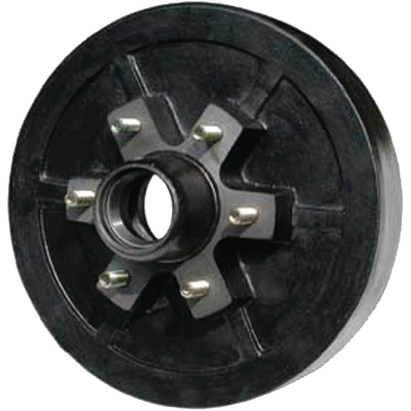 Tie Down Engineering Brake Drum Hub with Bearings, Cups, Seal, Grease and 5 Studs