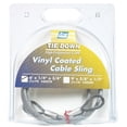 thumbnail image 1 of Tie Down Engineering Clear Vinyl Galvanized Steel 1/4 in. D X 6 ft. L Cable Sling, 1 of 2