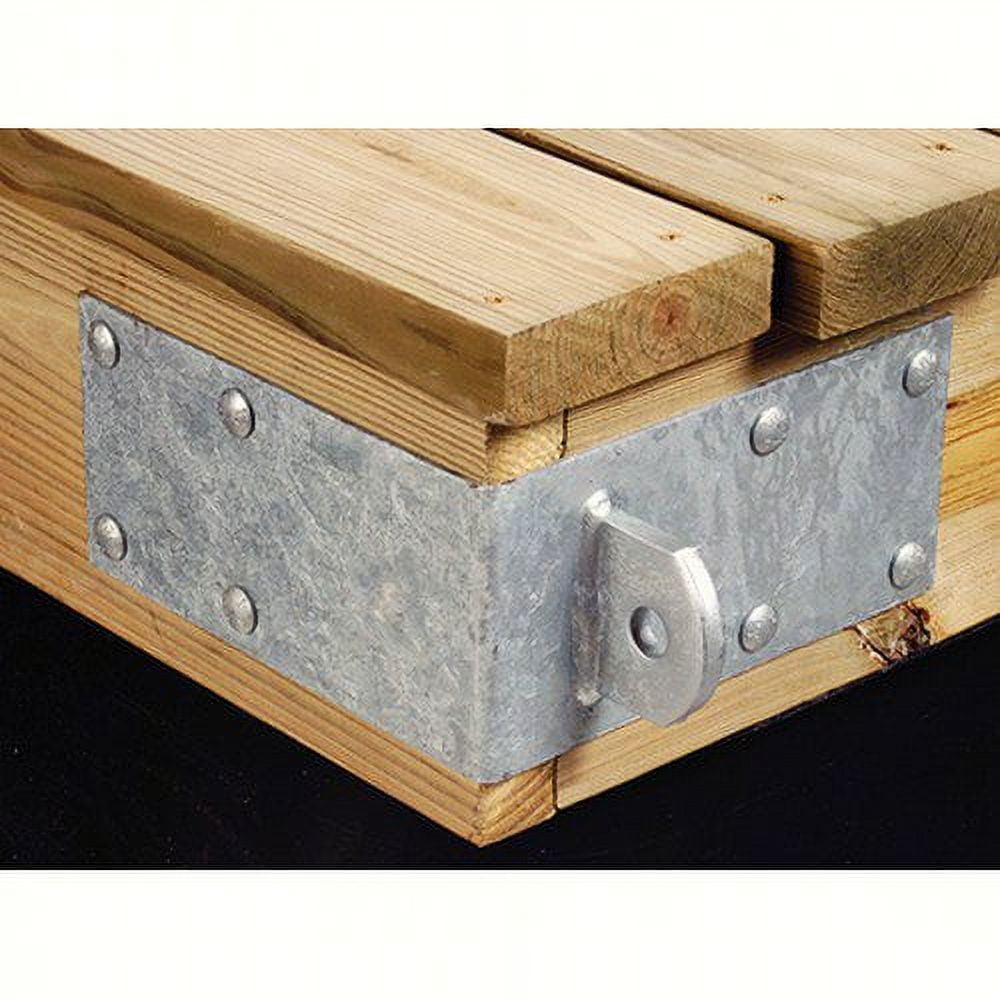 Tie Down Engineering Dock Hardware Outside Corner/Male 10L x 5H 26418