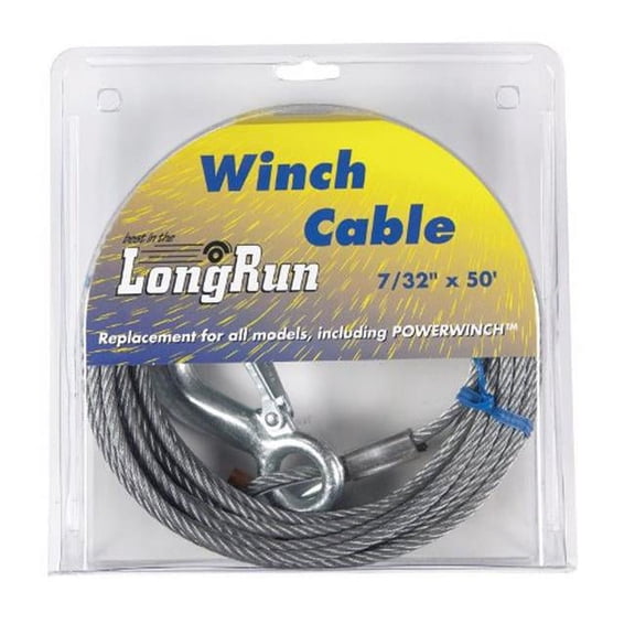 Tie Down Engineering Galvanized Steel 7/32 in. Dia. x 50 ft. L Aircraft Cable