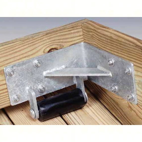 Tiedown Engineering 26431 Tie Down Engineering Dock Hardware - Galvanized Inside Rolling Ramp Bracket Includes Left and Right Ramp Brackets, Commercial Grade
