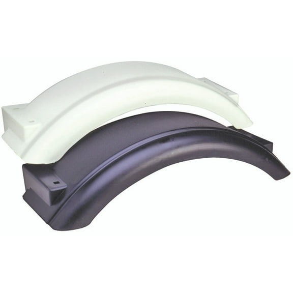 Boat & Utility Trailer Polyethylene Black Plastic Fender for 8"-12" Tire Wheel