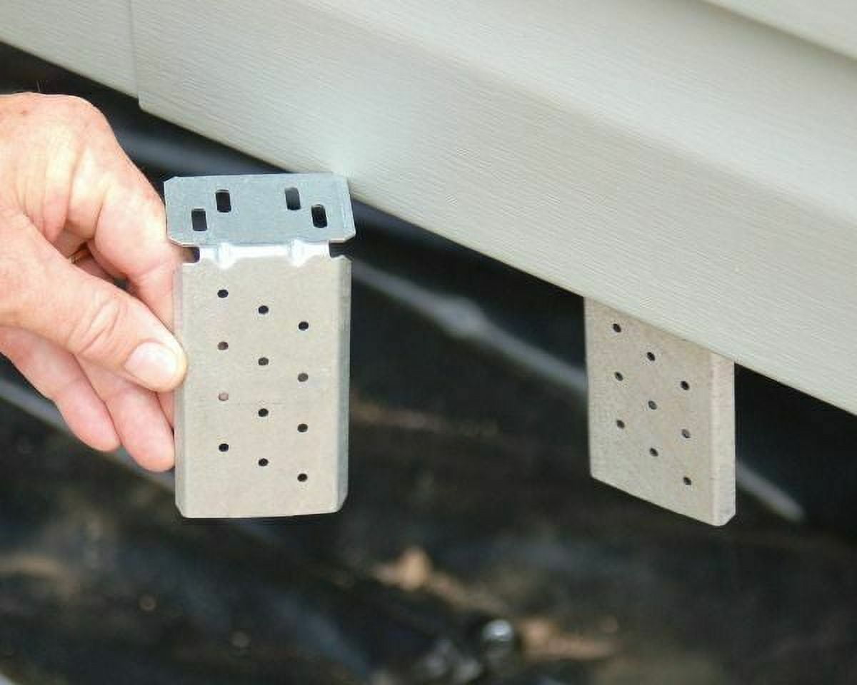 Tie Down Steel Galvanized Wall Bracket 10 Pack