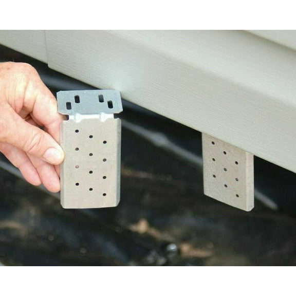 Tie Down Steel Galvanized Wall Bracket 10 Pack