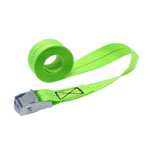 Tie Down Straps, Cam Buckle Strap, Adjustable Lashing Cinch Ratchet for Cargo, Trucks, Luggage, Trailer, Motorcycle 59inch