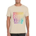 thumbnail image 1 of Tie Dye 40th Birthday Straight Outta 1985 Retro Forty Bday T-Shirt, for men & women, up to size 5XL, 1 of 3