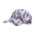thumbnail image 1 of Tie Dye Adjustable Snapback Hat for Men Women Unisex 3D Printed Baseball Cap Summer Outdoor Sun Lightweight Breathable, 1 of 6