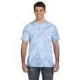 thumbnail image 1 of Tie-Dye Adult 5.4 oz. 100% Cotton Spider T-Shirt 2XL SPIDER BABY BLUE, 1 of 3