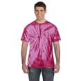 thumbnail image 1 of Tie-Dye Adult 5.4 oz. 100% Cotton Spider T-Shirt - CD101, 1 of 4