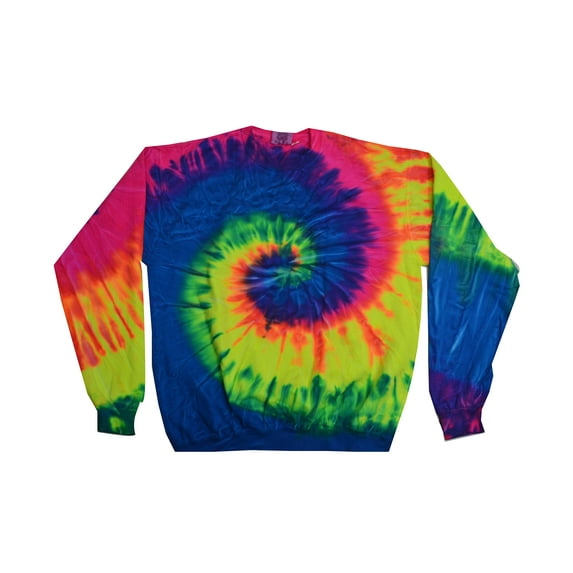 Tie-Dye Adult 8.5 oz., 80/20 crew neck fleece - H8150