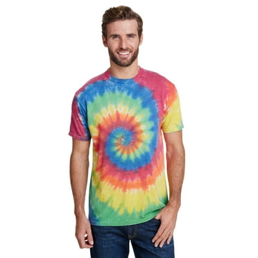 Tie-Dye Adult Burnout Festival T-Shirt - CD1090