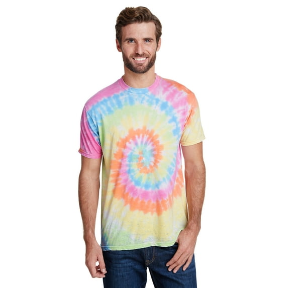 Tie-Dye Adult Burnout Festival T-Shirt - CD1090