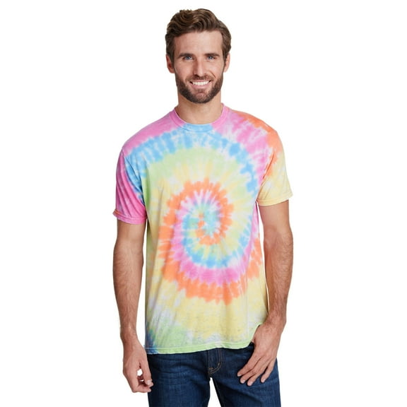Tie-Dye Adult Burnout Festival T-Shirt